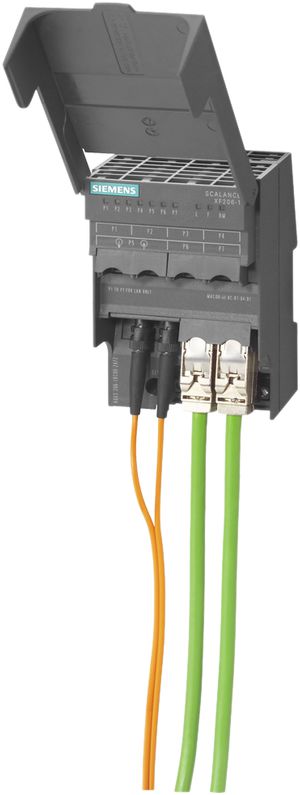 Switch IE Siemens SCALANCE XF206-1 6×RJ45 + 1×ST 10/100Mbit/s managed