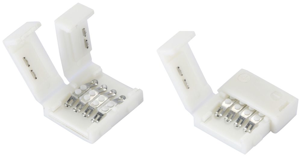 Connettore START FLEX RGB 4-poli, diritto 15.5mm, IP20, 10pezz.