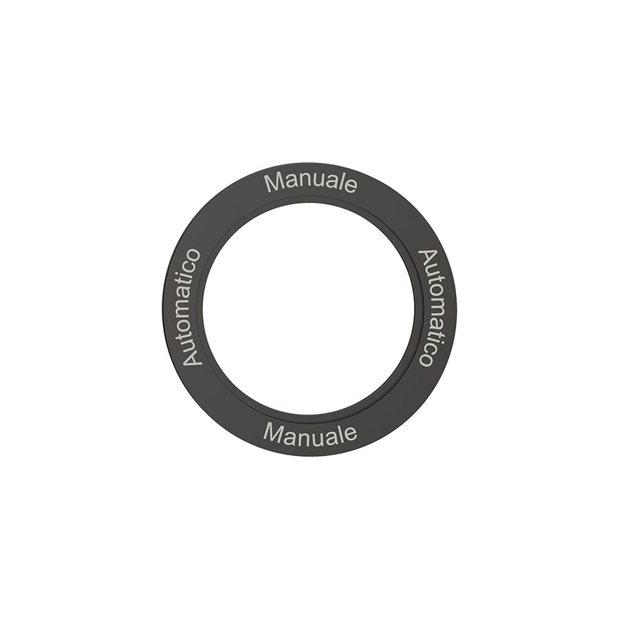 Kennscheibe NEVO, f.Drehschalter, Automatico-Manuale-Automatico-Manuale, schwarz
