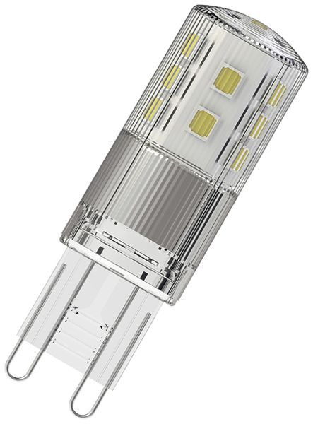 Lampe LED LEDVANCE PIN30 G9 3W 320lm 2700K VAR Ø16×52mm clair