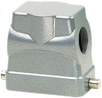 Steckergehäuse B10 H=72mm LVN 1×M25 seitlich