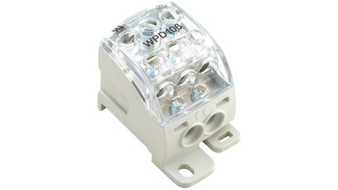 Verteilerblöcke Weidmüller, 70 mm², für Hutschiene TH35