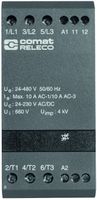 Halbleiterschütz ComatReleco 10A/24…480VAC 3-ph.(AC-1, AC-3) 24…230VAC