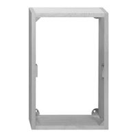 AP-Holzrahmen für FLF 5×6 Hartholz lackiert