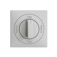 Frontset Nacht-Tag-Nacht-Tag EDIZIOdue 60×60mm hellgrau