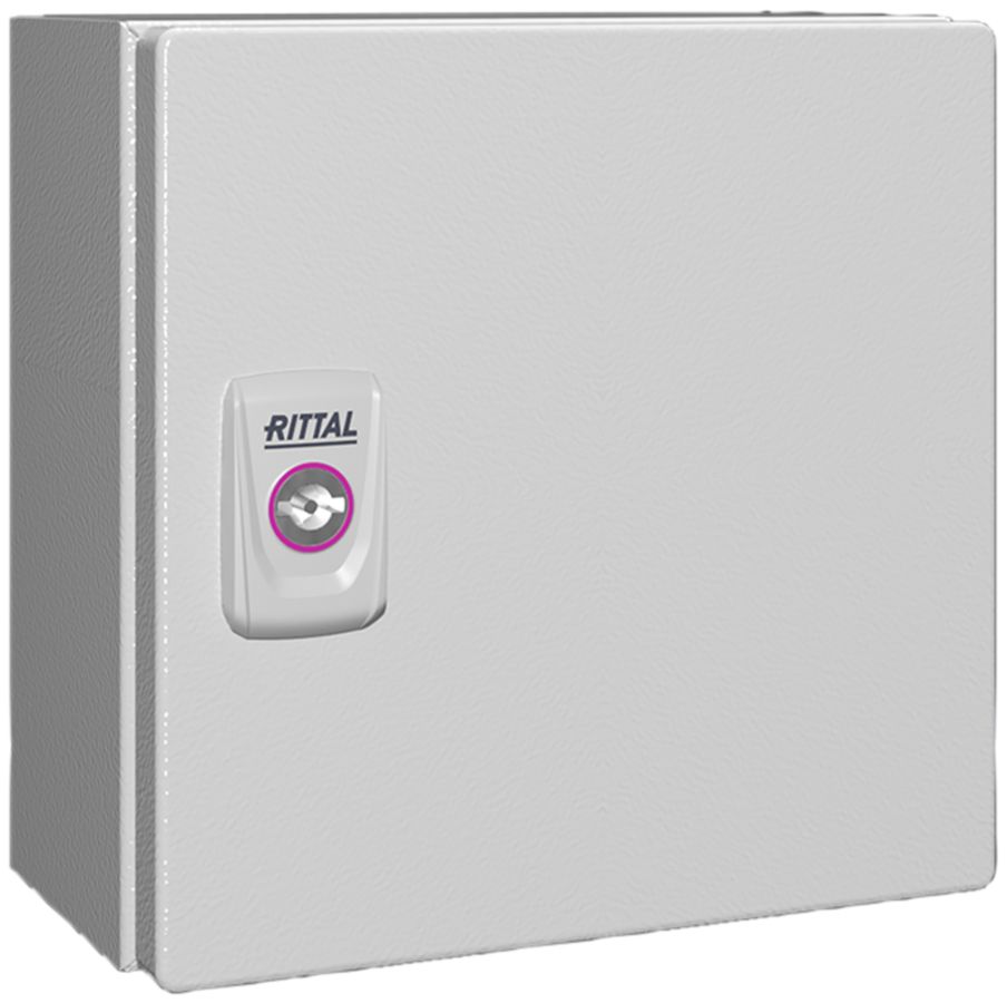 Kleingehäuse Rittal KX E-Box, IP66, 200×200×120mm, Stahlblech