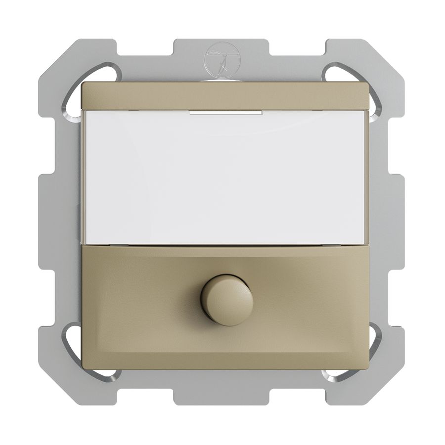 UP-Taster mit Namensschild EDIZIOdue sand