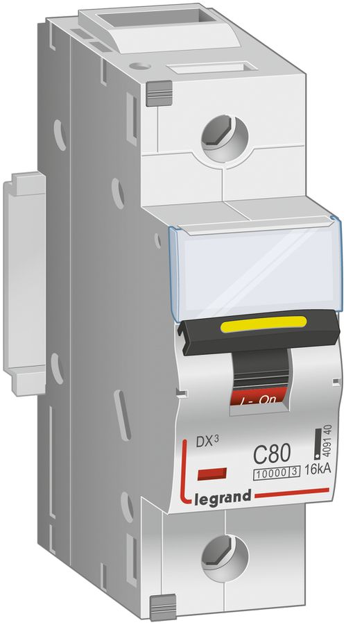 Disjoncteur Legrand C 1P 80A 10000A/16kA