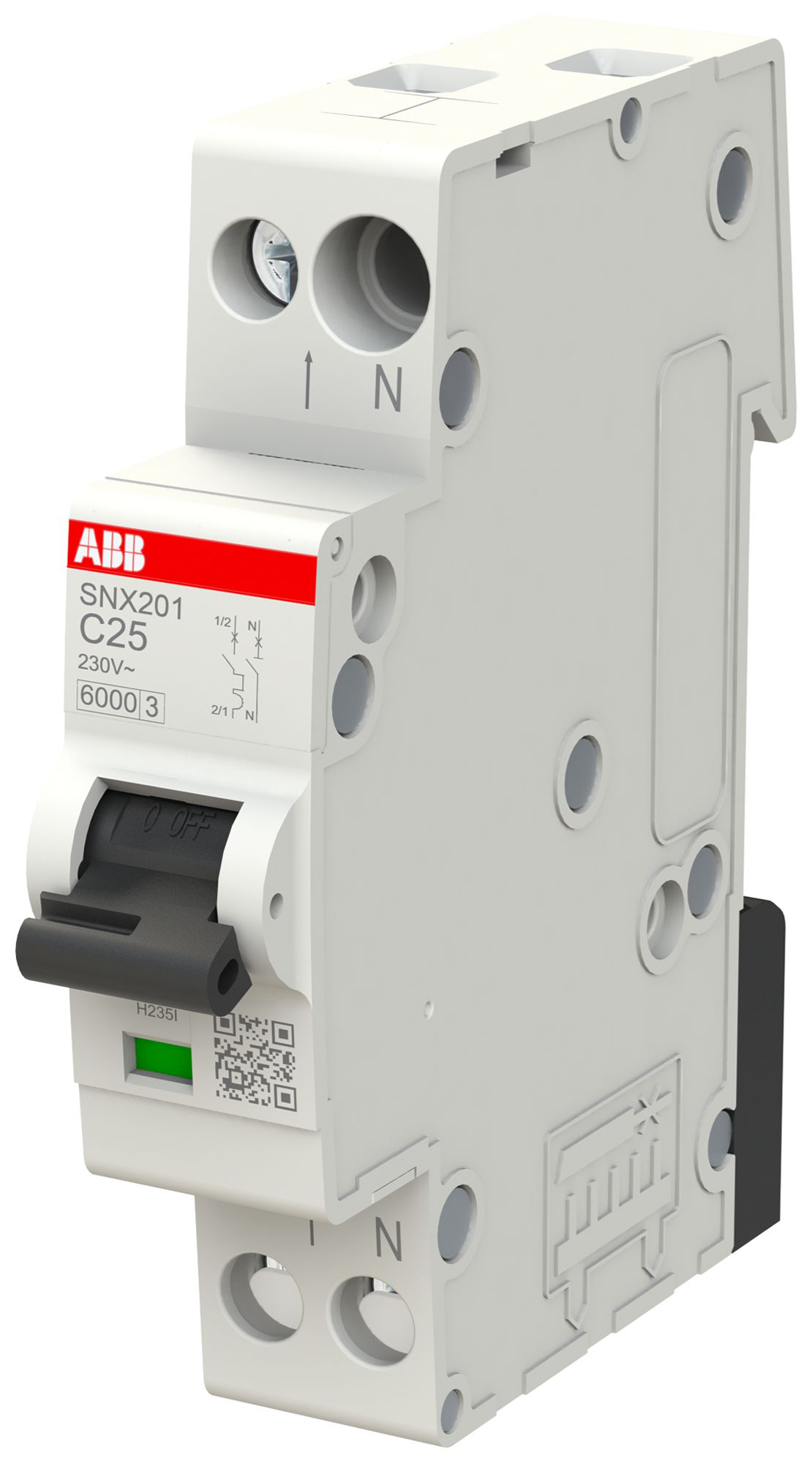 Leitungsschutzschalter ABB FlexLine 1LN 230V C 25A 6kA 1TE