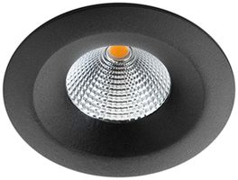 LED-Downlight SG UniLED IsoSafe 7W 670lm 927 IP20/IP54 42° DIM Ø94mm schwarz
