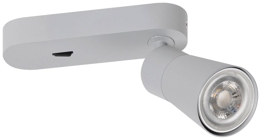 Spot SLV PURI 2.0 Cone CW GU10 1×6W DIM Ø55×150×87mm grau