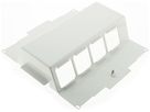 Einbausatz Woertz leer 2×4 Mosaic 45×45mm für WAK250/75 oder DAK250 lichtgrau