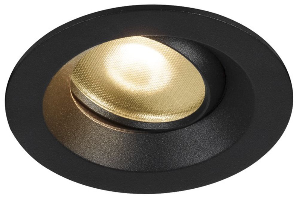 EB-LED-Deckenleuchte SLV DINGILO 4.4W 330lm 2700K 40° EB-Ø68mm schwarz