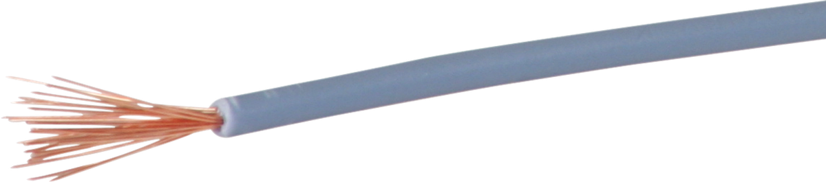 Toron T 0.75mm² gris Eca, Bobine à 200m