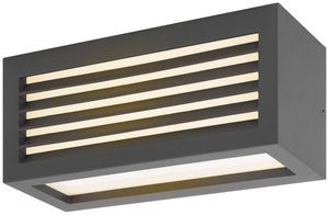 Lampada a muro LED SLV BOX L 19W 480lm 3000K IP44 250×110×110mm antracite