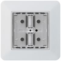 Poussoir KNX ENC KTR p.2×touches 4×points actionnables LED blanc