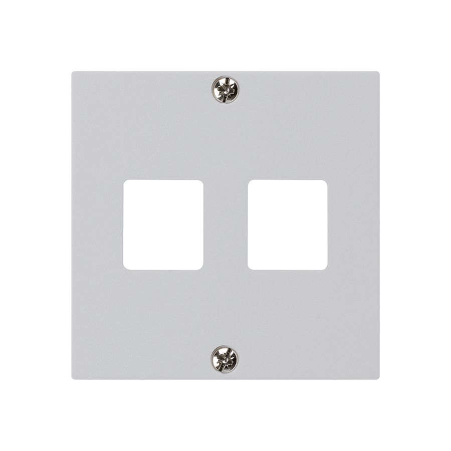 Kit frontale INC HMS kallysto A per 2 moduli grigio chiaro