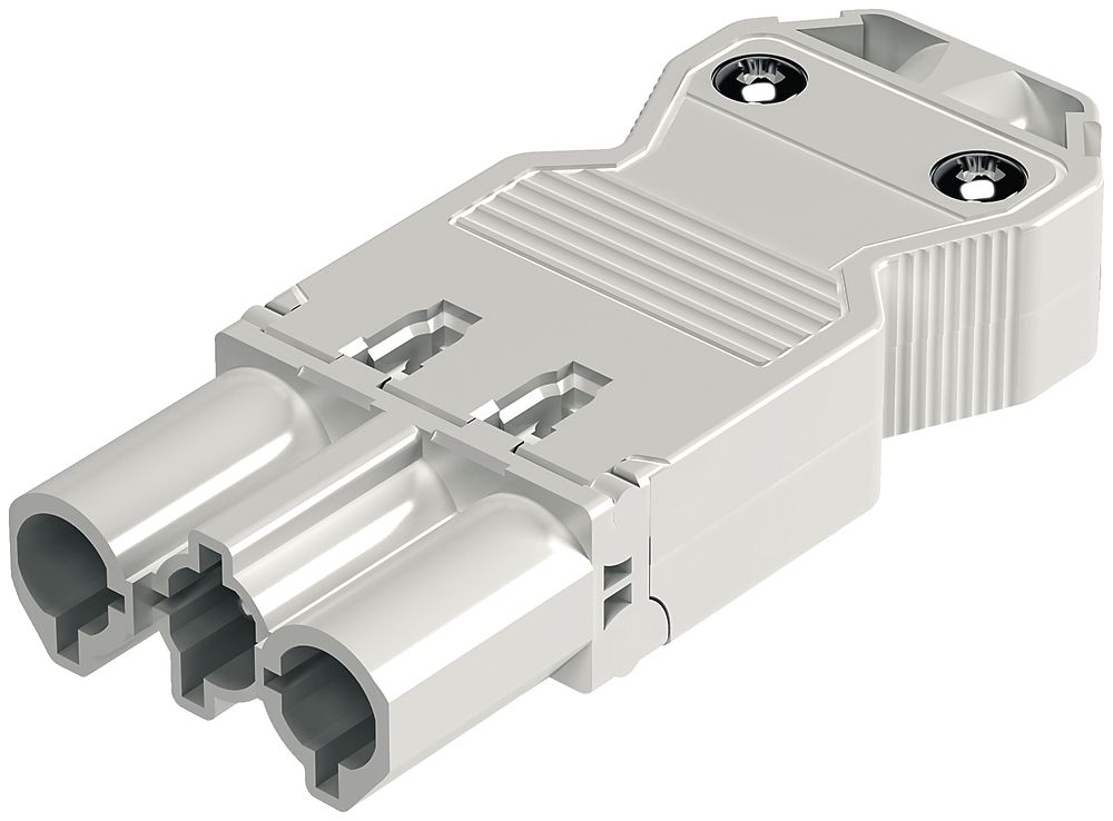 Steckverbinder OptiLine 50 GST18 3P Stecker weiss