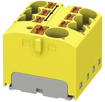 Verteilerblock PX PTFIX 10/6X4-G YE