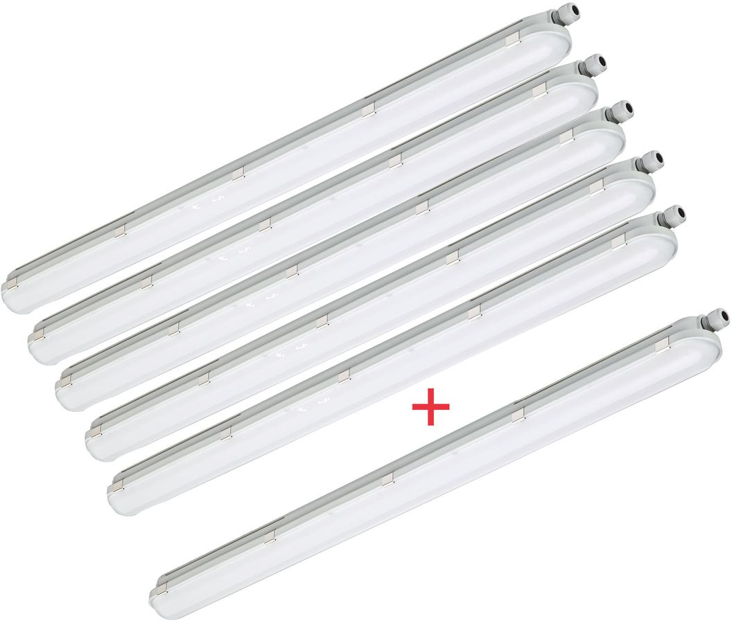 LED-Nassraumleuchte CoreLine All-in 5+1 Promotion-Verpackung