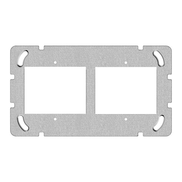 Befestigungsplatte Gr.I-I für X 1185-.. 137×77mm horizontal