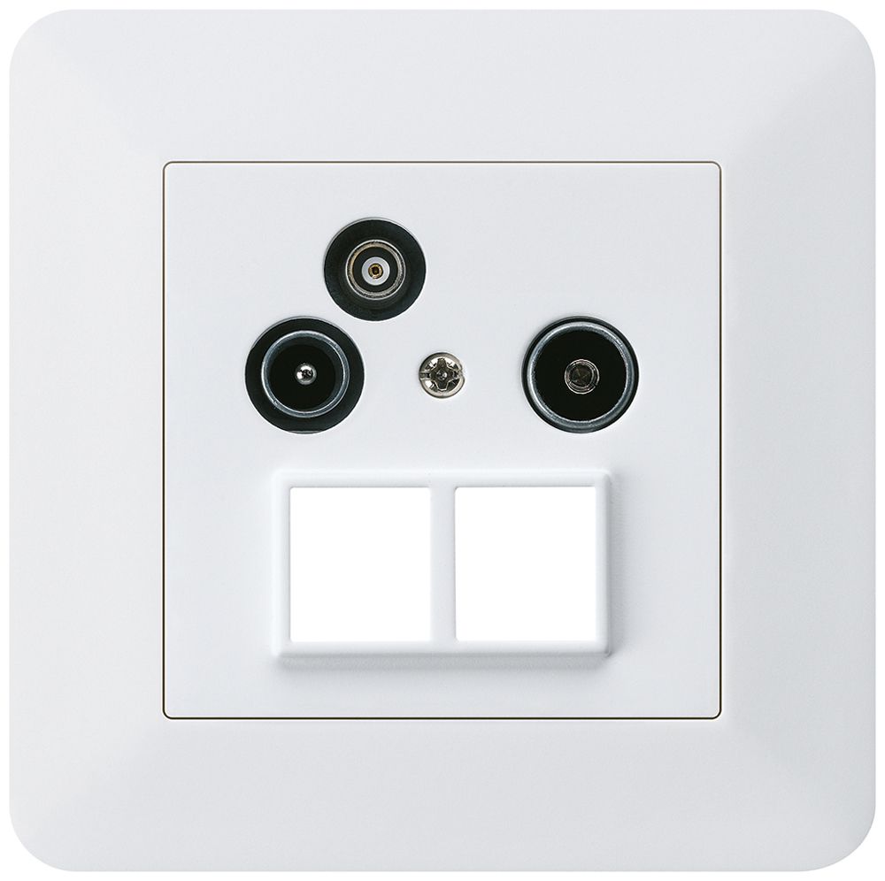 UP-Antennendose R/TV-Daten kallysto.trend HMS 2GHz 11db weiss