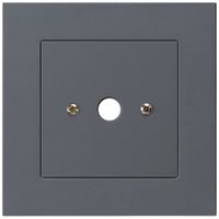 UP-Durchgangsdose kallysto.pro anthrazit Ø9mm ohne Klemmeneinsatz