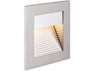 EB-LED-Wandleuchte SLV FRAME CURVE 3W 100lm 2700K 90×90×55mm silber