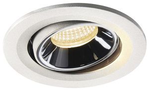 Downlight LED INC SLV NUMINOS MOVE S, 8.6W 250mA 700lm 3000K 40° bc/chr