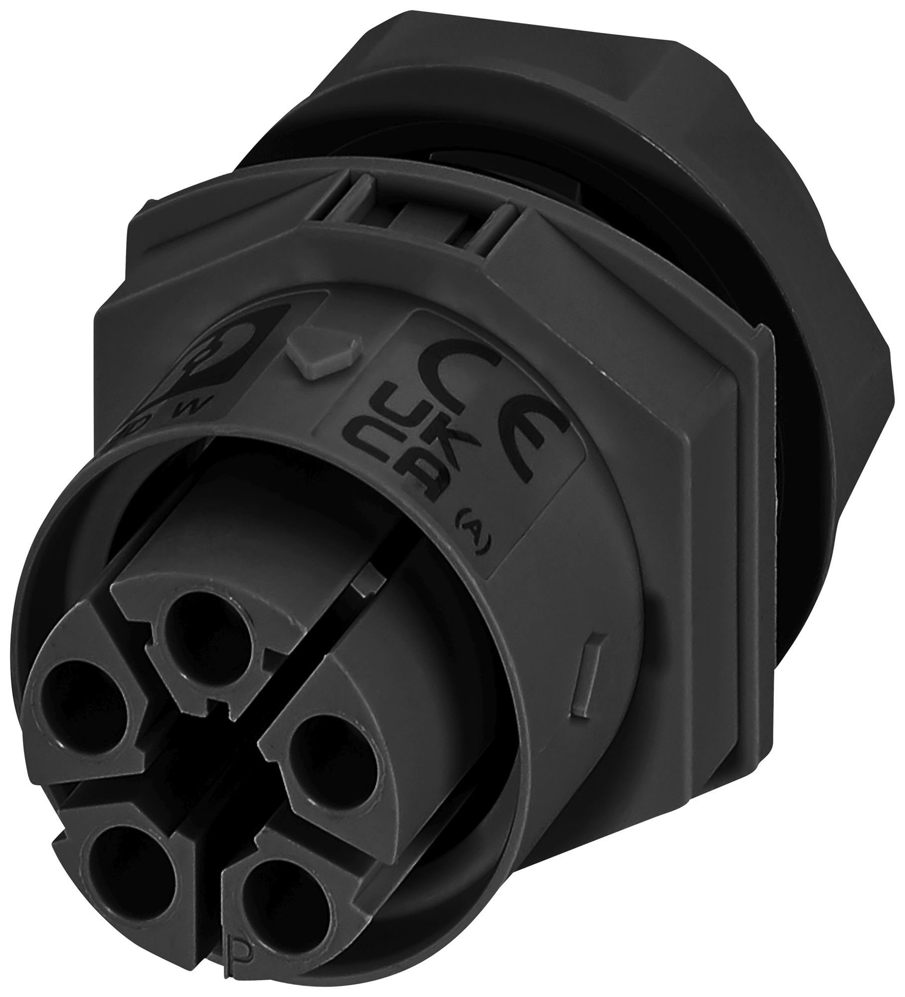 Passage de paroi PX IPD W douille 5P 17.5A 600V M25 no IP66 codage P