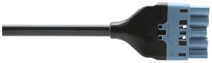 Câble de raccordement Woertz 49345/C2 5×1.5mm² 250V 16A 6m bl fiche-libre Cca