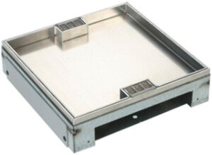 Anschlusskasten Woertz Bodenhöhe 75…100mm 284×284mm