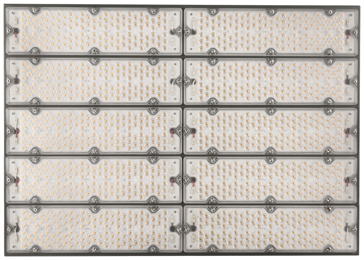 Proiettore capannone LED Sylvania KubiXx WIDE 276W 47500lm 840 IP65 REG 732×460