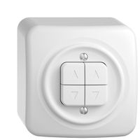 AP-Storenschalter STANDARDdue weiss 2-Kanäle