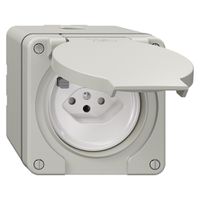 Presa FI NAP NEVO, 30mA, tipo 13, c.shutter, c.morsetti di collegamento, grc