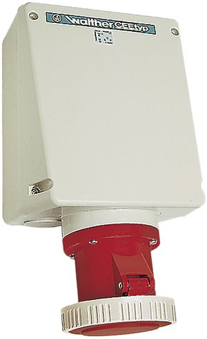Prise murale AP CEEtyp 5L IP67, 125A, 6h