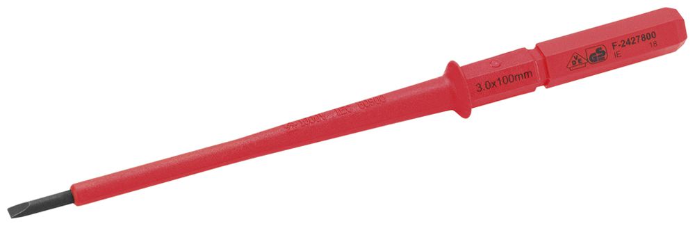 Wechselklinge CIMCO VDE 1000V Schlitz 0.5×3×100mm für Drehmoment