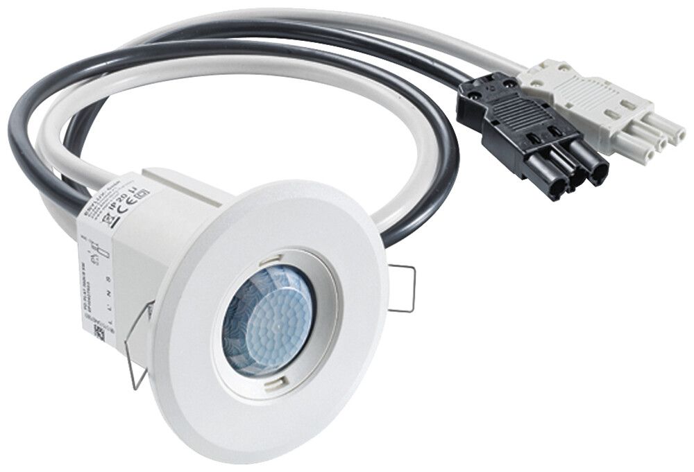 Détecteur de présence ENC ESYLUX PD-FLAT-E 360i/8 RW GST, blanc