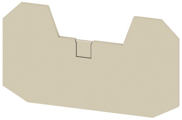 Abschlussplatte Weidmüller SLEP 4C 6mm² 2.2mm V0 beige