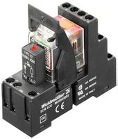 Relais WM RCMKIT GN 2CO 12A AgNi 19.2…26.4VDC LED Schraubanschluss