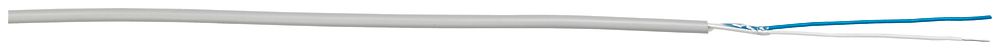 Kabel G51, 2×2×0.8mm halogenfrei grau Cca