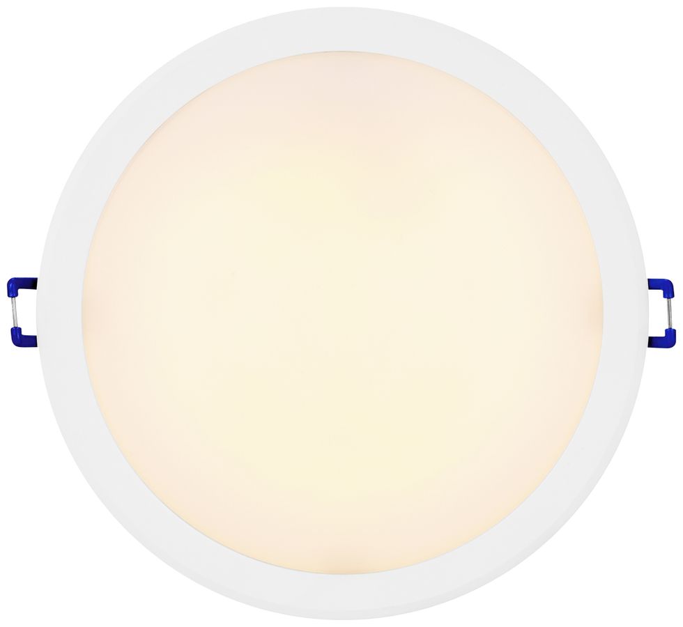 Downlight LED Sylvania SYLDWN 15W 1500lm RGBW 827…865 110° VAR Ø167mm blanc