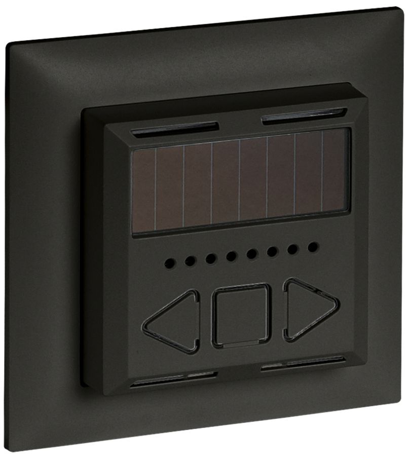 Sensore termica&umid.ambiente RF Omnio nero