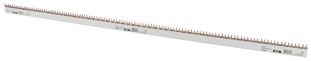 Peigne de raccordement Eaton BB-EVF-16/3P-1MU fourche 16mm² 80A 1012mm blanc