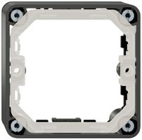 Aufsatzrahmen Feller NEVO SNAPFIX® 87×87×20mm schwarz