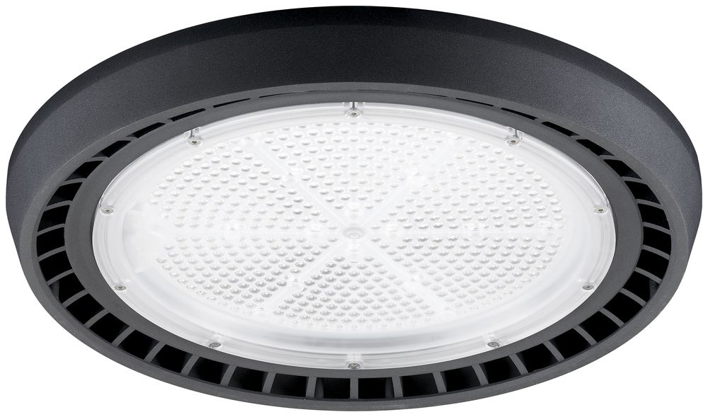 LED-Pendelleuchte Start Highbay 200W, 840, 26000lm, 90°, IP65, 1…10V, schwarz