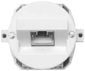 UP-Anschlussdose Edizio ITT 1RJ45 weiss