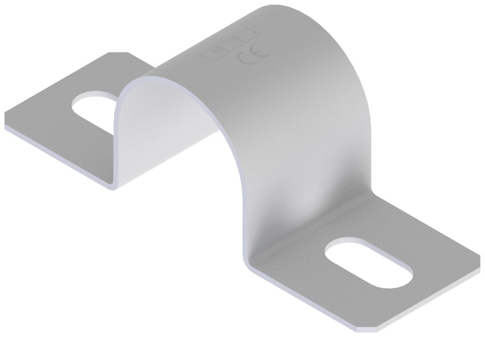 Bride 2-lappig M16 Stahl rostfrei A4