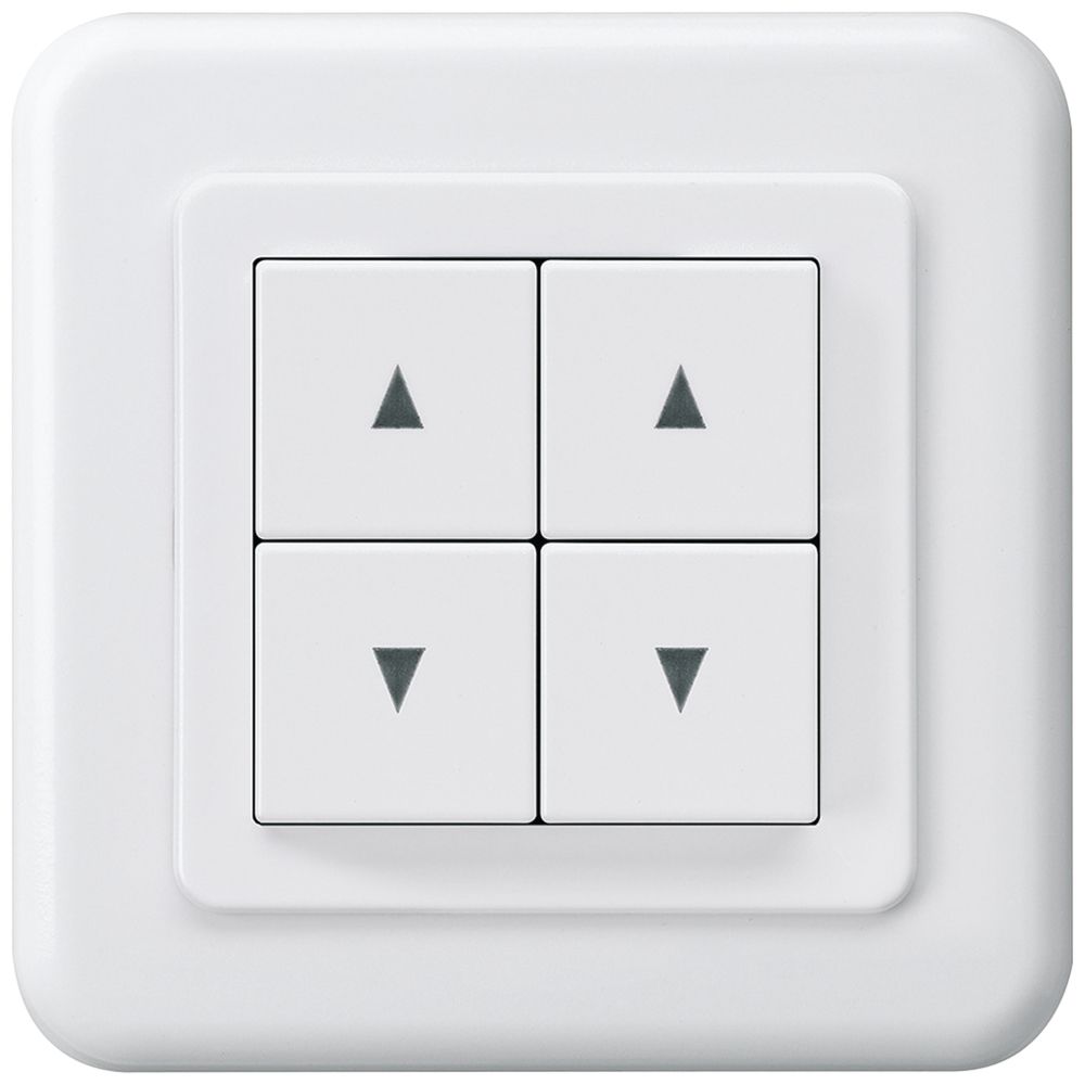 UP-Doppelstorentaster basico C weiss