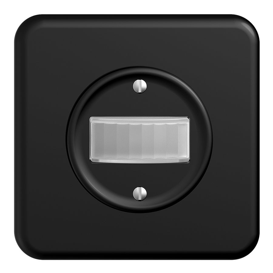 Détecteur de mouvement ENC STANDARDdue QMI pirios 180 R eco 1 canal, noir